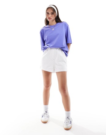 adidas Originals Essentials boyfriend t-shirt in blue