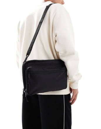 Vans Bail convertible cross body bag in black