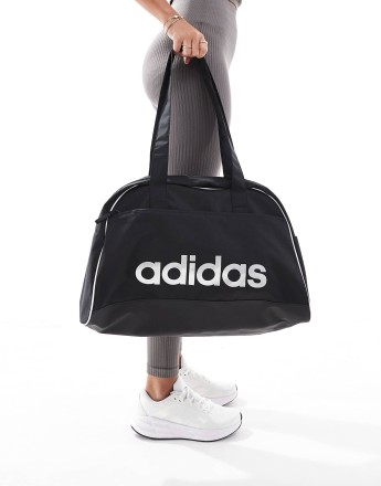 adidas Performance linear essentials bowling bag in black