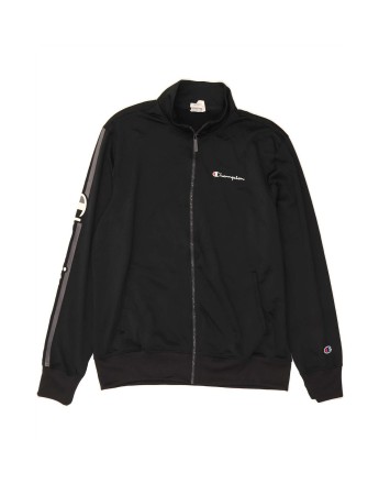 Vintage Champion Graphic Tracksuit Top Jacket Large In Black