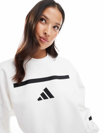 adidas Originals z.n.e. sweatshirt in white