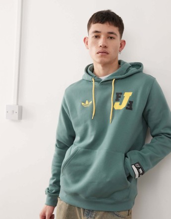 adidas Originals Jamaica VRCT Hoodie in green