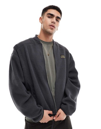 Champion Rochester Utility bomber jacket in black