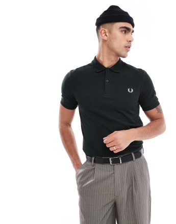Fred Perry polo shirt in forest green