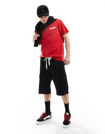 Carhartt WIP regular cargo shorts in black