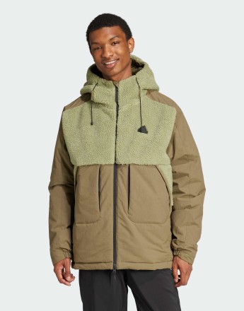 adidas Performance city escape insulation jacket in green
