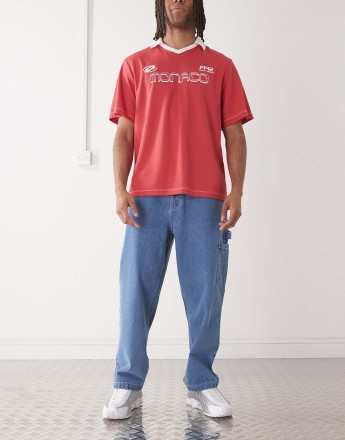 Santa Cruz Carpenter Big denim jeans in midwash blue