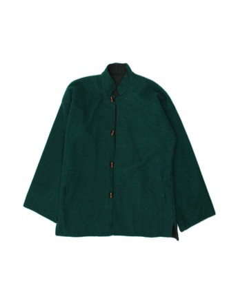 Vintage Overcoat UK 18 XL In Green