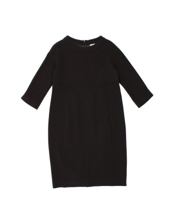 Vintage Armani Collezioni 3/4 Sleeve Sheath Dress It 44 Medium In Black