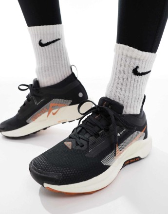 Nike Running ReactX Pegasus Trail 5 Gore-TEX trainers in black