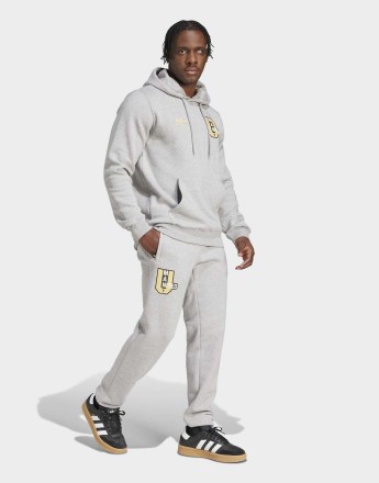 adidas Originals Manchester united vrct pants in medium grey heather