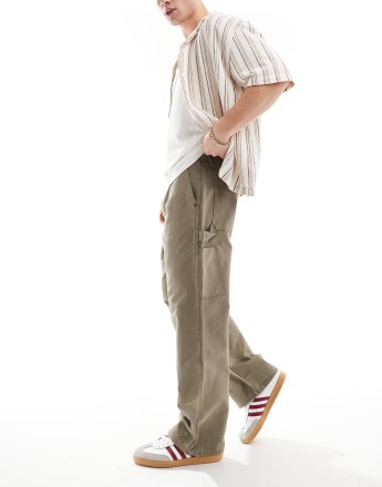 Pacsun clyde carpenter jeans in brown
