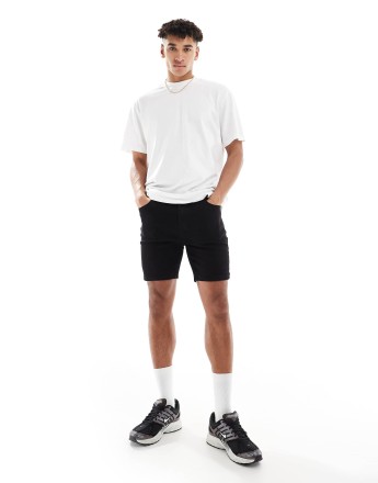 Hera Mens slim fit short in black