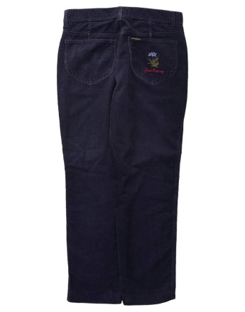 Vintage Best Company W32 L27 corduroy trousers in navy