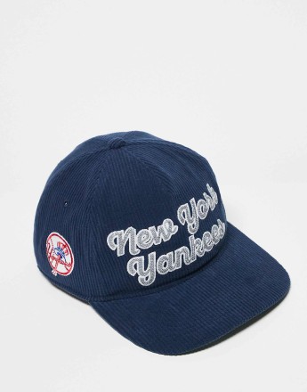 47 Brand NY Yankees script cord cap in navy