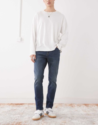 Hollister skinny jean in blue wash