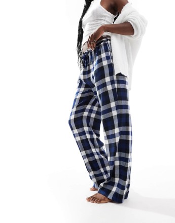 Tommy Hilfiger pyjama bottoms in navy check print
