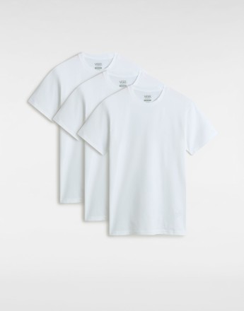 Vans basic tee multipack in white