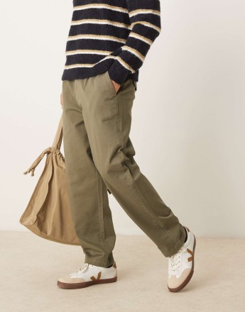 Barbour washed stretch twill relaxed fit trouser