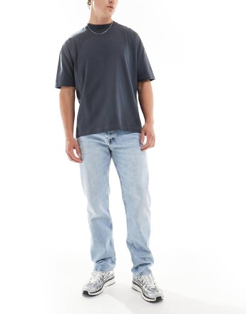 Calvin Klein Jeans standard straight jeans in light wash