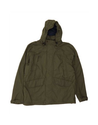 Vintage Timberland Hooded Rain Jacket UK 40 Large In Green