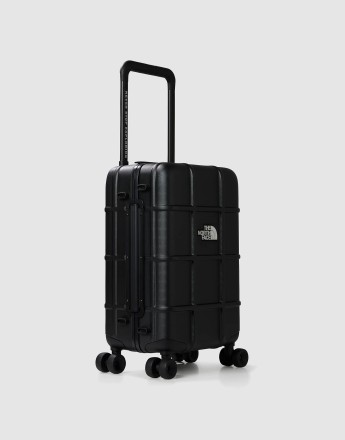 The North Face All weather 4-wheeler suitcase - 22\" in black and white