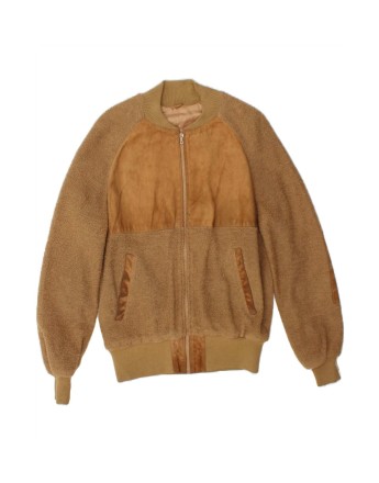 Vintage Cardigan Sweater Medium In Brown