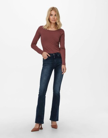 ONLY Flared fit jeans in blue