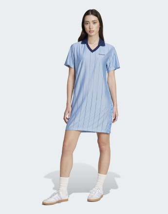 adidas Originals Adidas originals x liberty london tonal football dress in ambient sky / chalk white