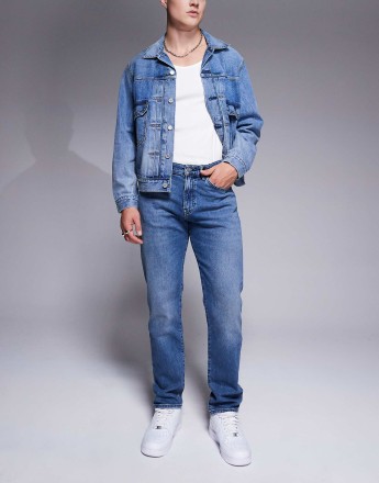 BOSS Orange Re.Maine jeans regular fit in mid wash