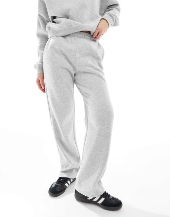 ONLY loose fit joggers co-ord in light grey melange