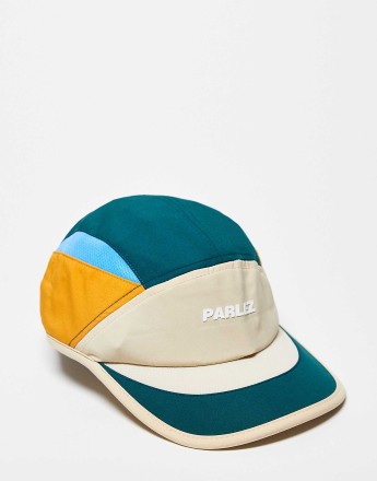 Parlez venture contrast panelled cap in multi