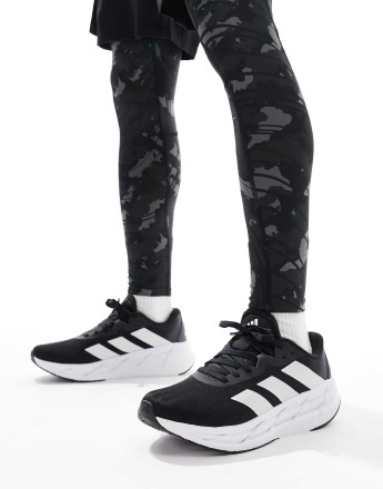 adidas Running Adistar 3 trainers in black