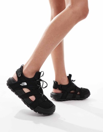 The North Face Explore camp shandals in black