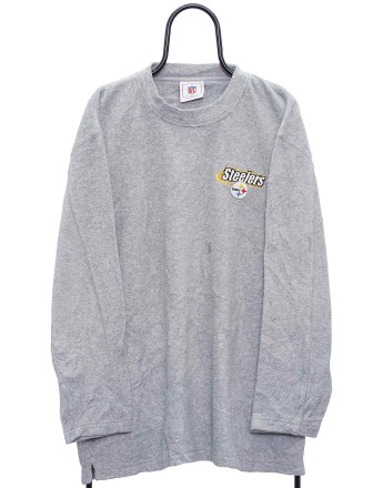 Vintage NFL steelers size XL sweatshirt in grey