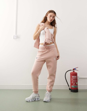 47 Brand mini NY Yankees jogger co-ord in dusty mauve