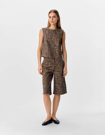 Object Bermuda shorts in incense