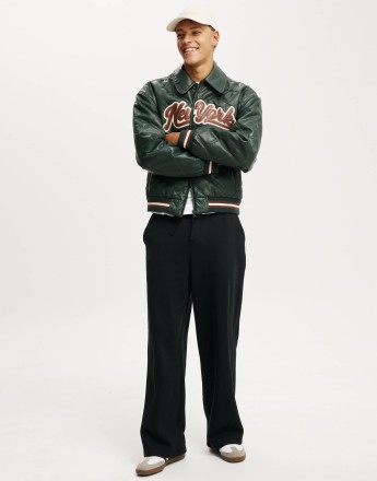 Cotton On Super baggy track pant in black