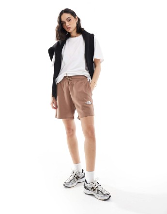 The North Face Essential relaxed shorts in latte