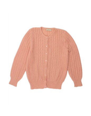 Vintage Cardigan Sweater It 44 Medium In Pink