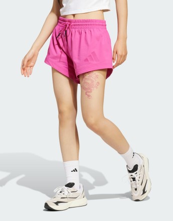 adidas performance Adidas z.n.e. woven shorts in semi lucid fuchsia