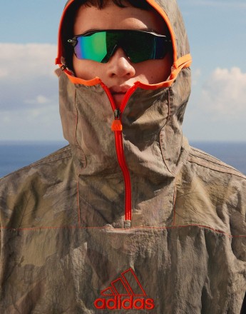 adidas Originals Street pullover jacket in camo