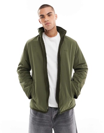 Barbour reversible fleece jacket