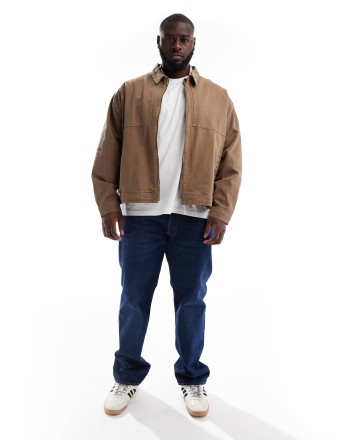 Levi's Big & Tall 501 Original straight fit jeans in mid wash