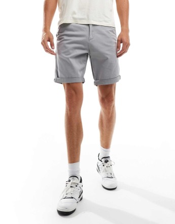 Jack & Jones chino shorts in grey