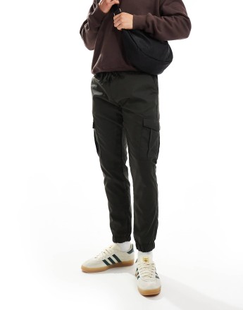 French Connection utility tech cargo trousers in khaki