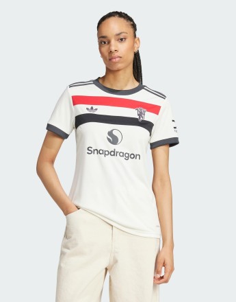 adidas performance Manchester united 24/25 third jersey in off white
