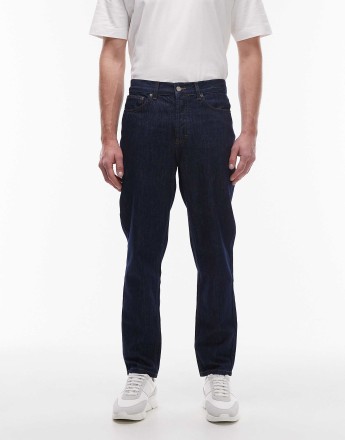 Topman rigid taper jean in raw