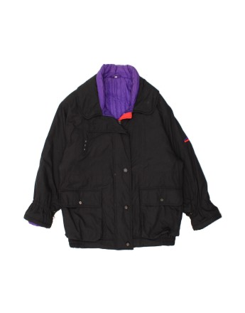 Vintage Oversized Windbreaker Jacket EU 46 XL In Black