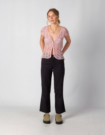 Vintage Dickies 874 28x30 Woven Straight Pants Black